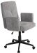 Bürostuhl >Bo< Taschenfederkern, ergonomisch,  grau, Webstoff - 64x96x64cm (BxHxT)