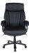 Chefsessel >Ennio< bis 180kg, Taschenfederkern, schwarz - 72x116x72cm (BxHxT)
