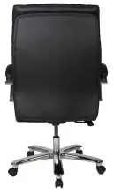 Chefsessel >Federico< bis 180kg belastbar, Taschenfederkern, schwarz - 81x113x81cm (BxHxT)