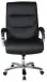 Chefsessel >Federico< bis 180kg belastbar, Taschenfederkern, schwarz - 81x113x81cm (BxHxT)