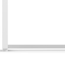 Kommode >Asia< 2 Türen, 2 Böden, in Weiß - 90x125x40cm (BxHxT)