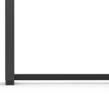 Lowboard >Asia< in Anthrazit - 180x50x40cm (BxHxT)