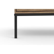 Kombikommode >Bari< in Eichenoptik Braun - 140x82x40cm (BxHxT)