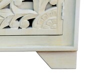 Sideboard >Kalita< in Weiß, Massivholz - 170x85x40cm (BxHxT)