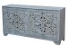 Sideboard >Kalita< in Grau, Massivholz - 170x85x40cm (BxHxT)