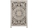 Highboard >Kalita< in Weiß, Massivholz - 100x165x40cm (BxHxT)