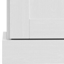 Sideboard >Motala< in Weiß - 125x80x35cm (BxHxT)