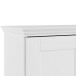 Mehrzweckschrank >Motala< in Weiß - 83x130x35cm (BxHxT)