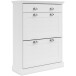 Schuhkipper >Motala< in Weiß - 80x105x35cm (BxHxT)