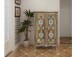 Highboard >Sharma< in Braun, Mangoholz - 80x120x40cm (BxHxT)