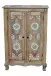 Highboard >Sharma< in Braun, Mangoholz - 80x120x40cm (BxHxT)