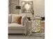 Nachtkommode >Sharma< in Braun, Mangoholz - 50x70x40cm (BxHxT)