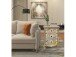 Nachtkommode >Sharma< in Braun, Mangoholz - 50x70x40cm (BxHxT)