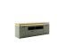 Wohnwand >MONIZ< (2-teilig) Salbei /Eiche, Lowboard 156x57x44cm, Highboard 98x144x38cm