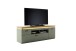 Wohnwand >MONIZ< (2-teilig) Salbei /Eiche, Lowboard 156x57x44cm, Highboard 98x144x38cm