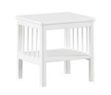 Jugendzimmer-Set >Buche Massiv< (3-teilig) in Buche massiv weiß lackiert