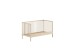 Babybett >Dino< in Buche Natur, Massivholz - 144x84,4x75,5cm (BxHxT)