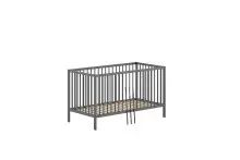 Babybett >Dino< in Buche Anthrazit, Massivholz -...