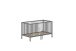 Babybett >Dino< in Buche Anthrazit, Massivholz - 144x84,4x75,5cm (BxHxT)