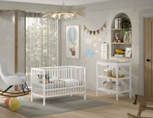 Babymöbel-Set >Dino< in Buche Weiß,...