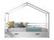 Hausbett >Private< in weiss, Massivholz - 210x170x96cm (BxHxT)