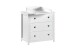 Wickelkommode >Amori< (2-teilig) in Weiß, Holzwerkstoff - 90x100,5x76cm (BxHxT)