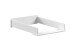 Wickelaufsatz >Amori< in Weiß, Massivholz - 53x53x14x72,6cm (LxBxHxT)