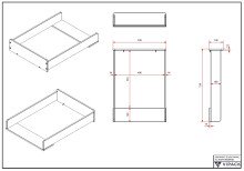 Babymöbel-Set >Amori< (4-teilig) in Weiß, Holzwerkstoff