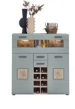 Barschrank >Kathlin< Barfach, Stauraum, LED,...