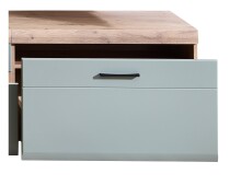 Lowboard >Kathlin< 1 Schublade, schilfgrün /...