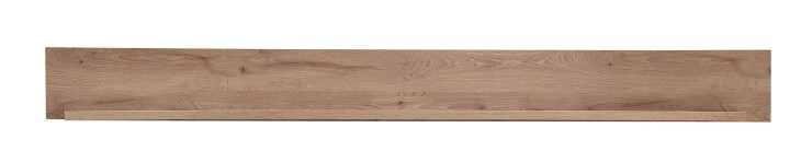 Wandboard >Kathlin< in Viking Eiche Dekor, Holzwerkstoff - 180x18x22cm (BxHxT)