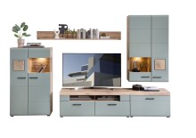 Wohnwand >Kathlin< (5-teilig) schilfgrün /...