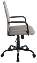 Bürostuhl >Janus< höhenverstellbar, Wippmechanik, taupe - 57x93x57cm (BxHxT)