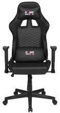 Gaming-Stuhl >Game-Rocker< LED Beleuchtung, Bezug schwarz - 66x125x66cm (BxHxT)