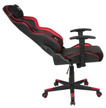 Gaming-Stuhl >Game-Rocker< in schwarz / rot - 66x128x66cm (BxHxT)