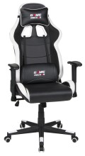Gaming-Stuhl >Game-Rocker< Racer-Design in schwarz...