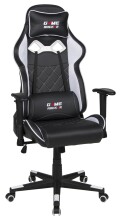 Gaming-Stuhl >Game-Rocker< Racer-Design, schwarz /...