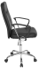 Bürostuhl >Leevi< ergonomisch, Wippmechanik, in schwarz - 54x100x54cm (BxHxT)