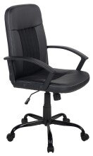 Bürostuhl >Joos< ergonomisch, in schwarz - 63x99x63cm (BxHxT)