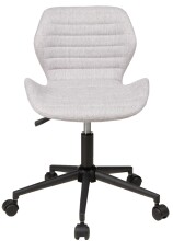 Kinder-Bürostuhl >Marie< bis 70kg, in hellgrau - 51x74x51cm (BxHxT)