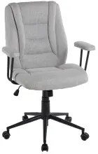 Bürostuhl >Caspar< ergonomisch, hellgrau,...