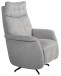 Relaxsessel >Peralta<  360° Drehfunktion, steingrau, Webstoff - 78x107x93cm (BxHxT)
