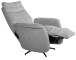 Relaxsessel >Peralta<  360° Drehfunktion, steingrau, Webstoff - 78x107x93cm (BxHxT)