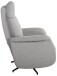 Relaxsessel >Peralta<  360° Drehfunktion, steingrau, Webstoff - 78x107x93cm (BxHxT)