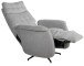 Relaxsessel >Peralta<  360° Drehfunktion, steingrau, Webstoff - 78x107x93cm (BxHxT)