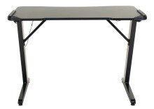 Schreibtisch >Game-Rocker< RGB LED Beleuchtung, in schwarz - 60x76x110cm (BxHxT)