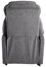 TV-Sessel >Toronto< bis 150kg, ellektrisch,  grau, Webstoff - 76x82x93cm (BxHxT)