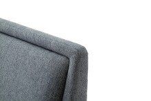 Polsterbett >Frieda< Liegefläche 140x200cm, ocean, Stellmaß: 156x105x224cm (BxHxT)