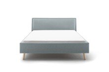 Polsterbett >Frieda< Liegefläche 140x200cm, eisblau, Stellmaß: 156x105x224cm (BxHxT)