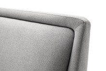 Polsterbett >Frieda< Liegefläche 140x200cm, hellgrau, Stellmaß: 156x105x224cm (BxHxT)